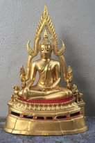 พระบูชา พระพุทธชินราช ปี 2516 ขนาดหน้าตัก 5 นิ้ว ปิดทอง